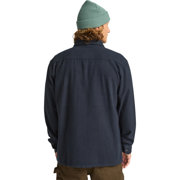 2025 Billabong Mens Del Mar Flannel Shirt EBYWT03018 - Dark Navy